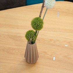 Vase origami en impression 3D
