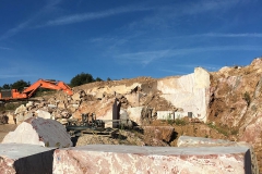 Carrière de marbre dans l'Heyrault