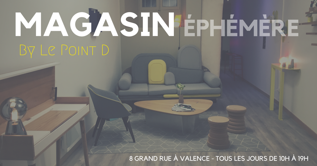 Magasin éphémère by Le Point D