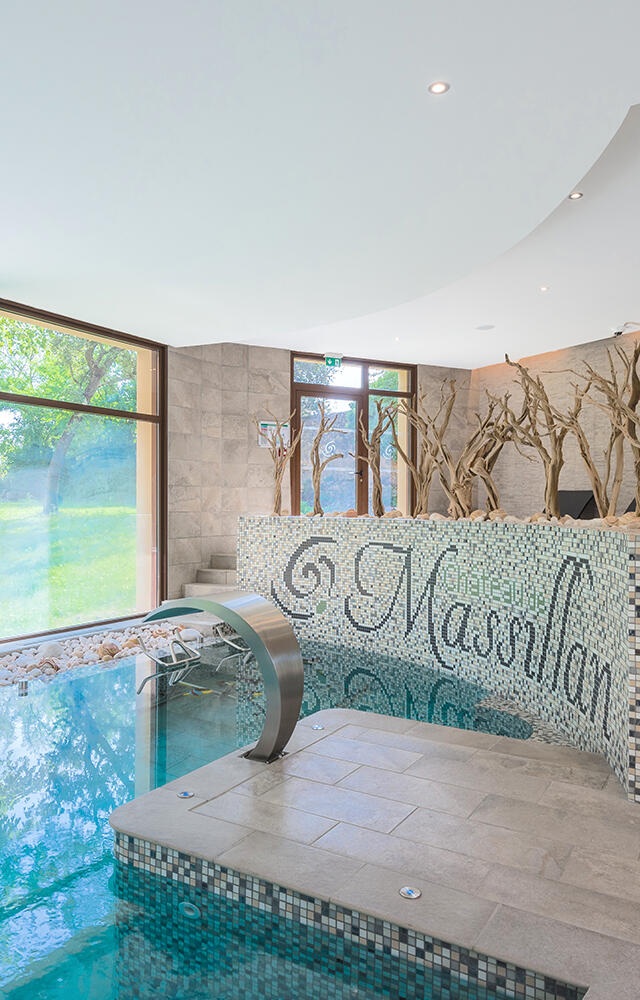Aménagement déco château de Massillan. Hôtellerie - bio spa