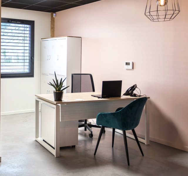 Aménagement déco, groupe Optimo et Crussol Courtage Assurance . Tertiaire - Office