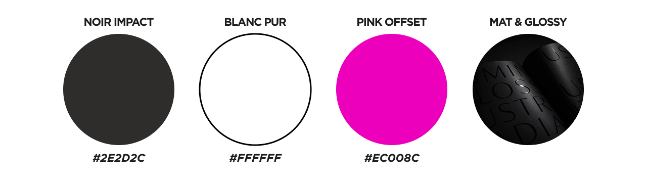 Palette de couleur du projet