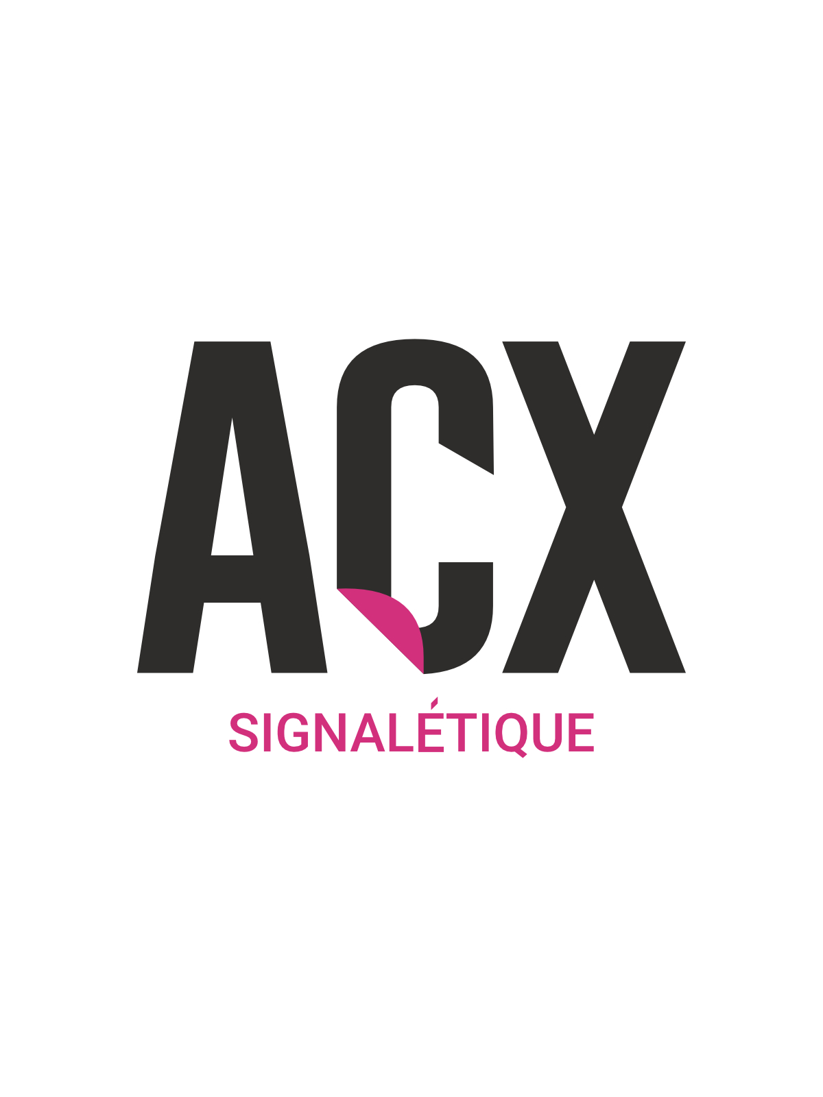 ACX- un projet d'identité visuelle by Le point D