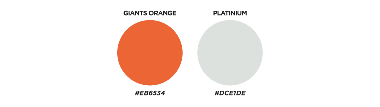 Palette de couleur du projet