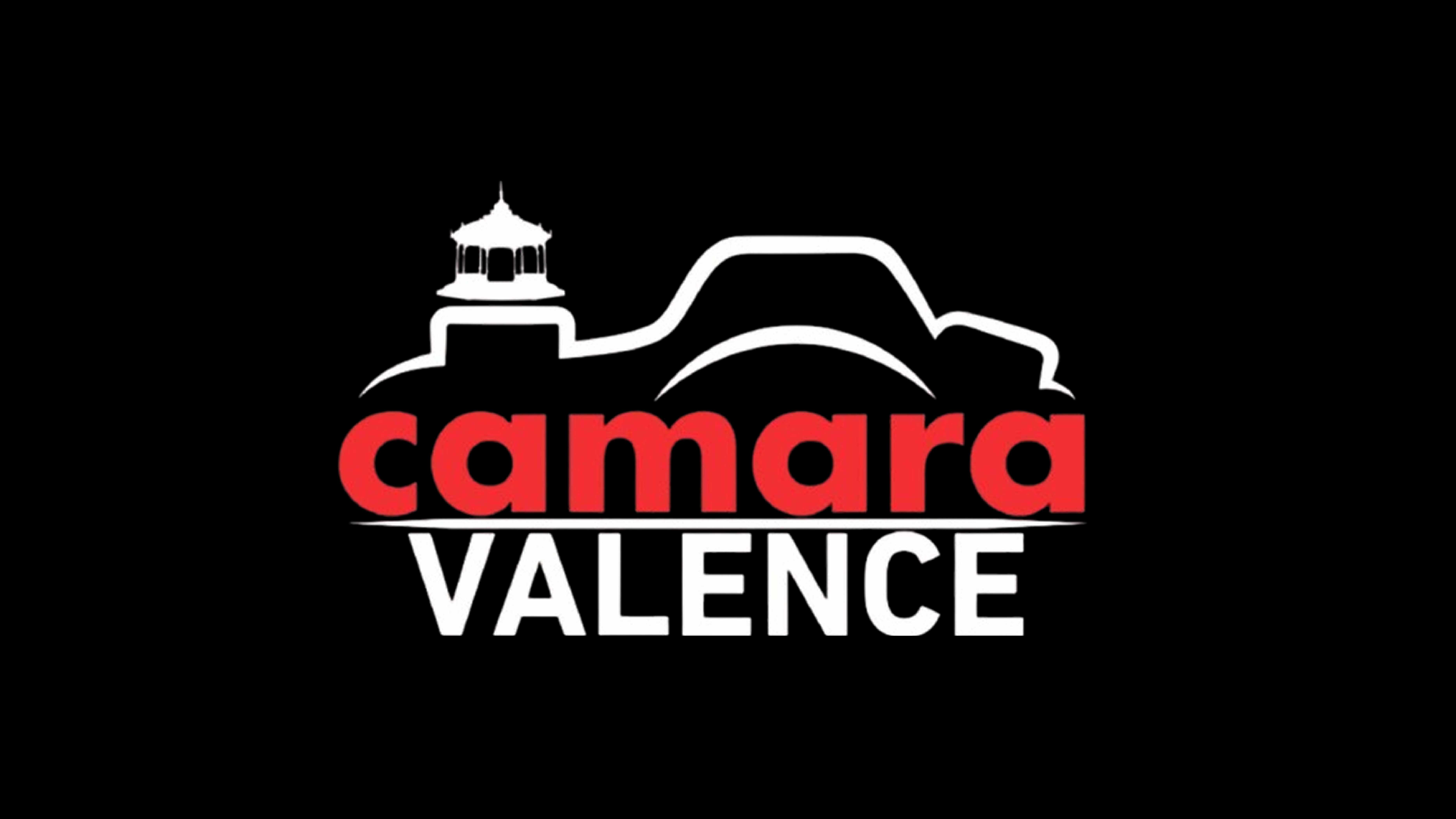 Logo Camara Valence sur fond noir