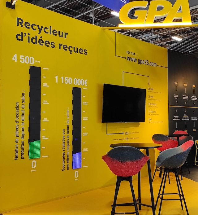 GPA - un stand chez Equip'auto by Le point D