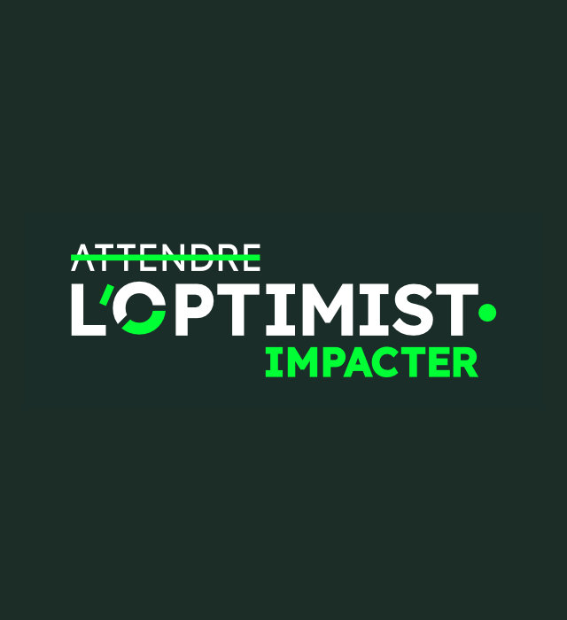 L'optimist, un projet d'identité visuelle. Gestion de projet innovant / externalisé.