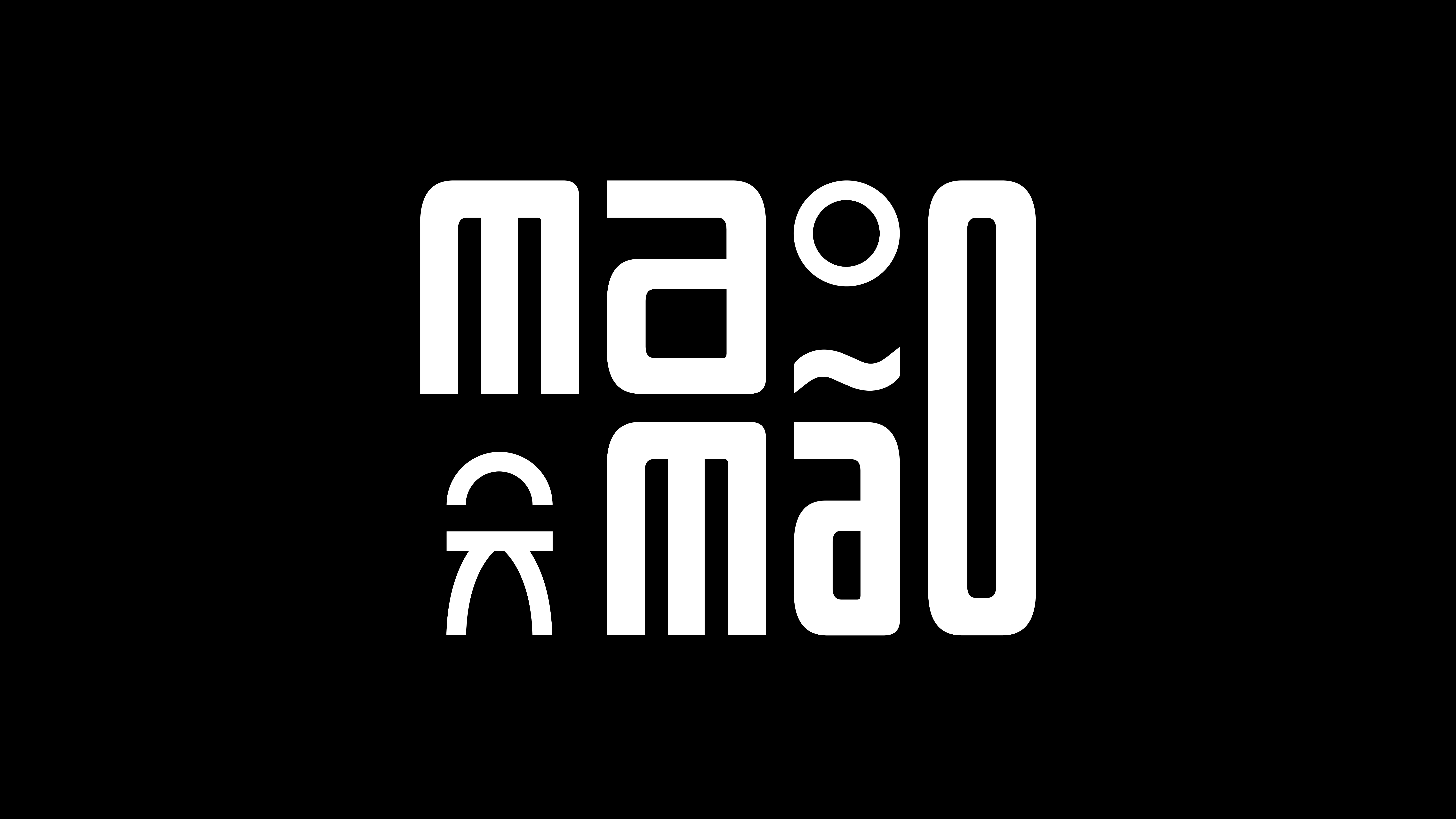 Logo en noir et blanc
