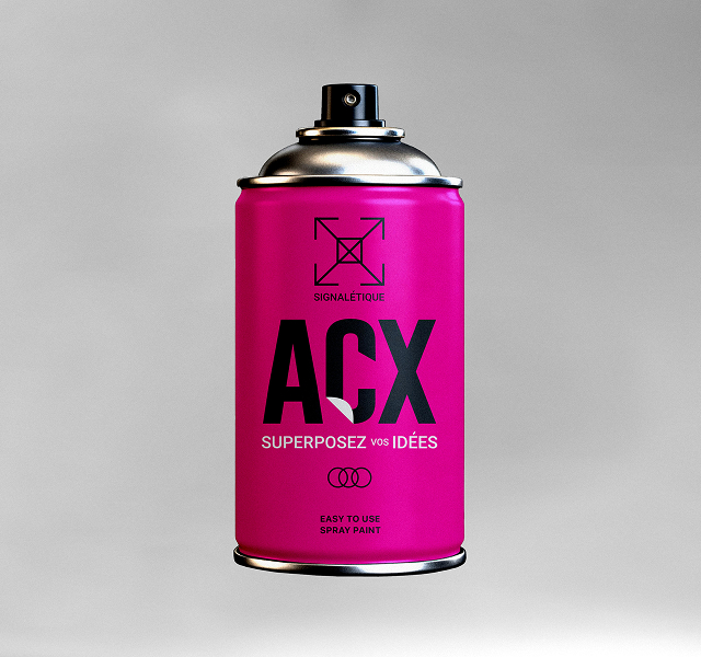 Identité visuelle ACX signaletique