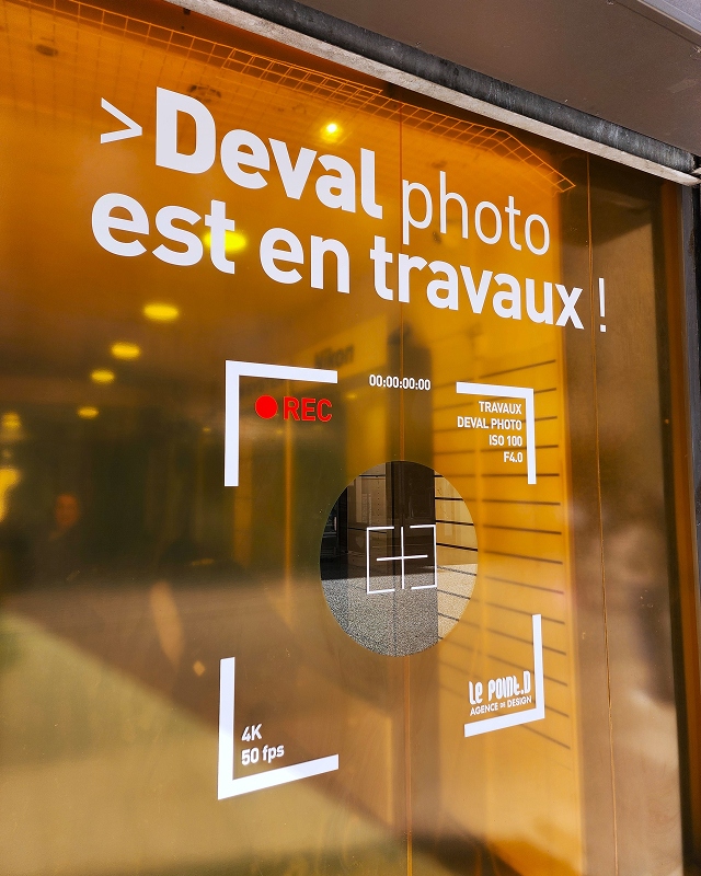 Identité visuelle de Deval Photo à Valence.