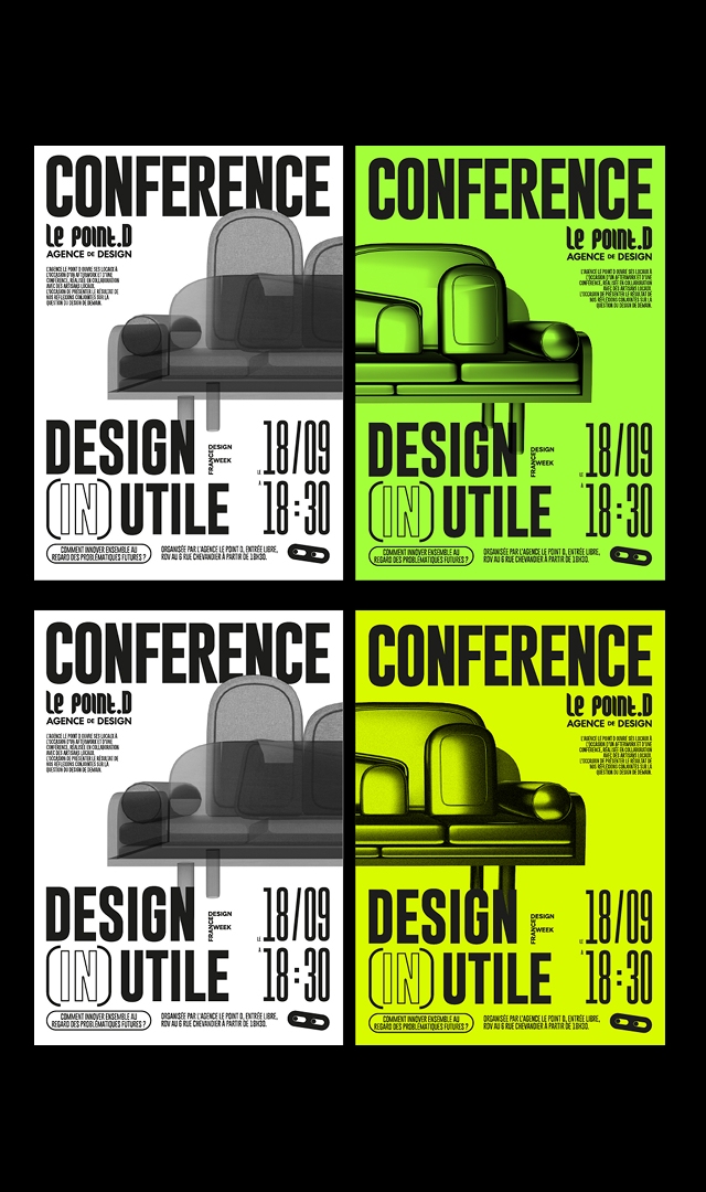 Affiches pour la Conférence La Forme 2025